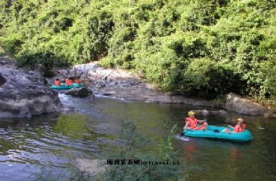 冲河源头漂流