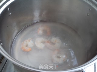 上海青炒虾仁的做法步骤：4